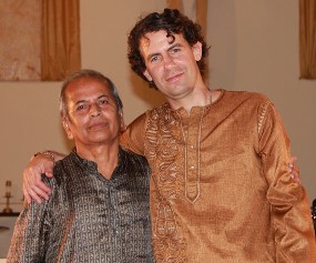 Pandit Hom Nath Upadhyaya and paul