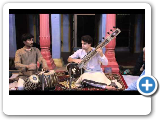 Paul Livingstone plays sitar in Varanasi on February 8, 2011