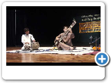 Paul Livingstone plays sitar in Varanasi on February 10, 2011